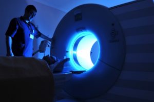 A series of a Magnetic Resonance Imaging machine MRI